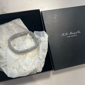 R.H. Macy & Co diamond tennis bracelet